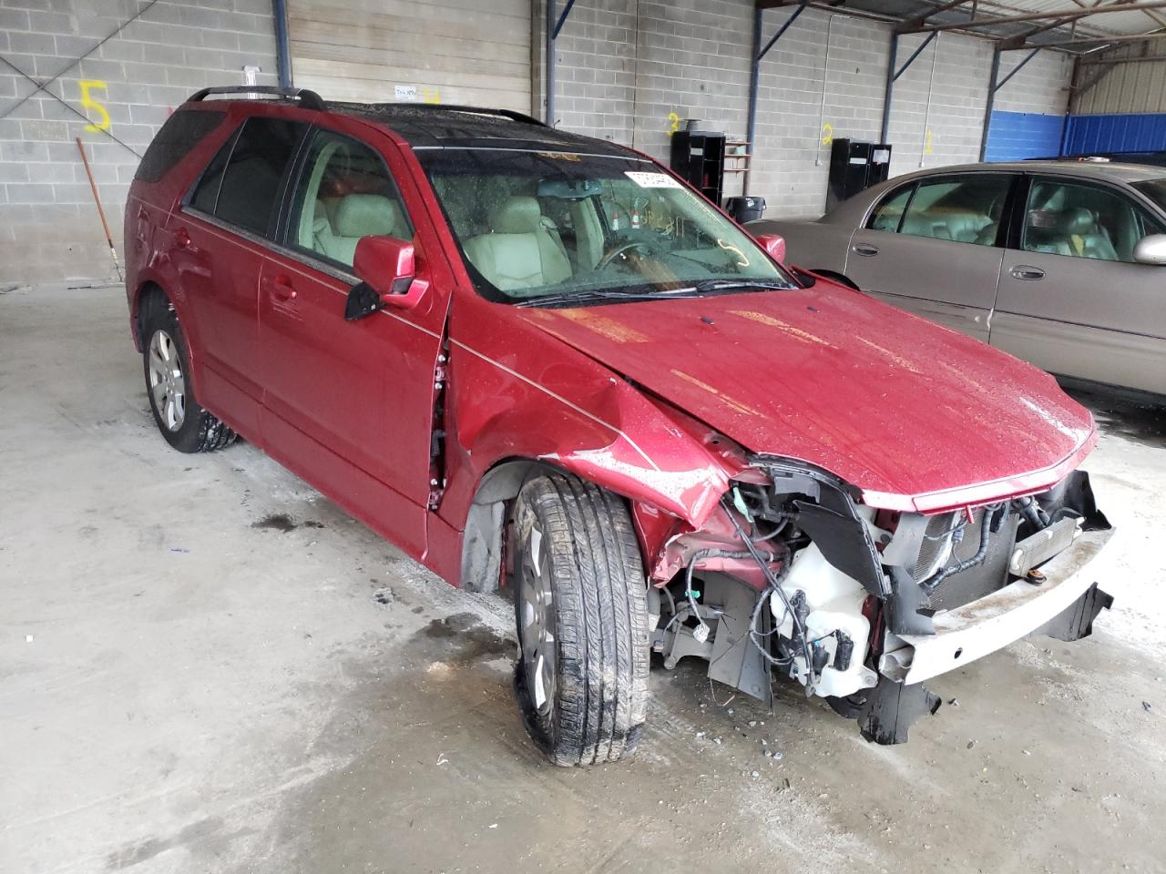 CADILLAC SRX 2008 with VIN 1GYEE637380104992 - Photo from auction