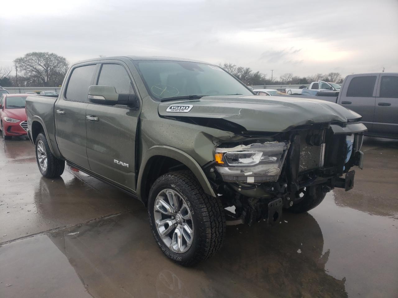 RAM 1500 LARAM 2021 with VIN 1C6SRFJT6MN728934 - Photo from auction