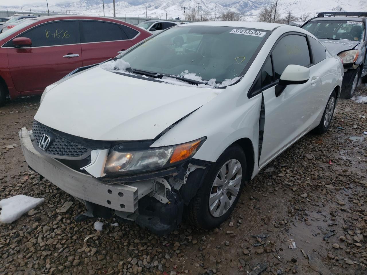 Photo 2 from auction – 2012 HONDA CIVIC LX with VIN 2HGFG3B57CH567226