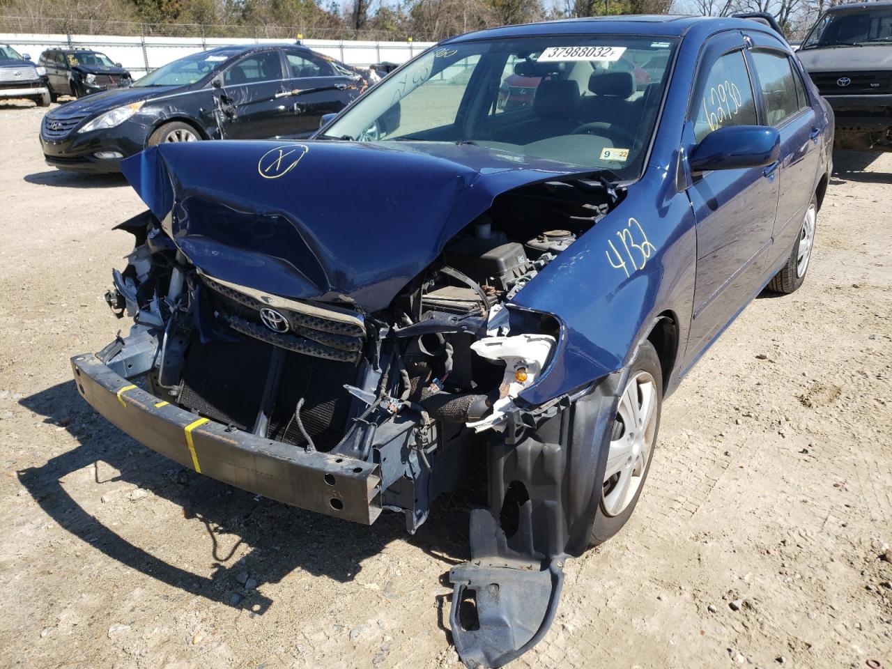 Photo 2 from auction – 2005 TOYOTA COROLLA CE with VIN 2T1BR32E25C445295