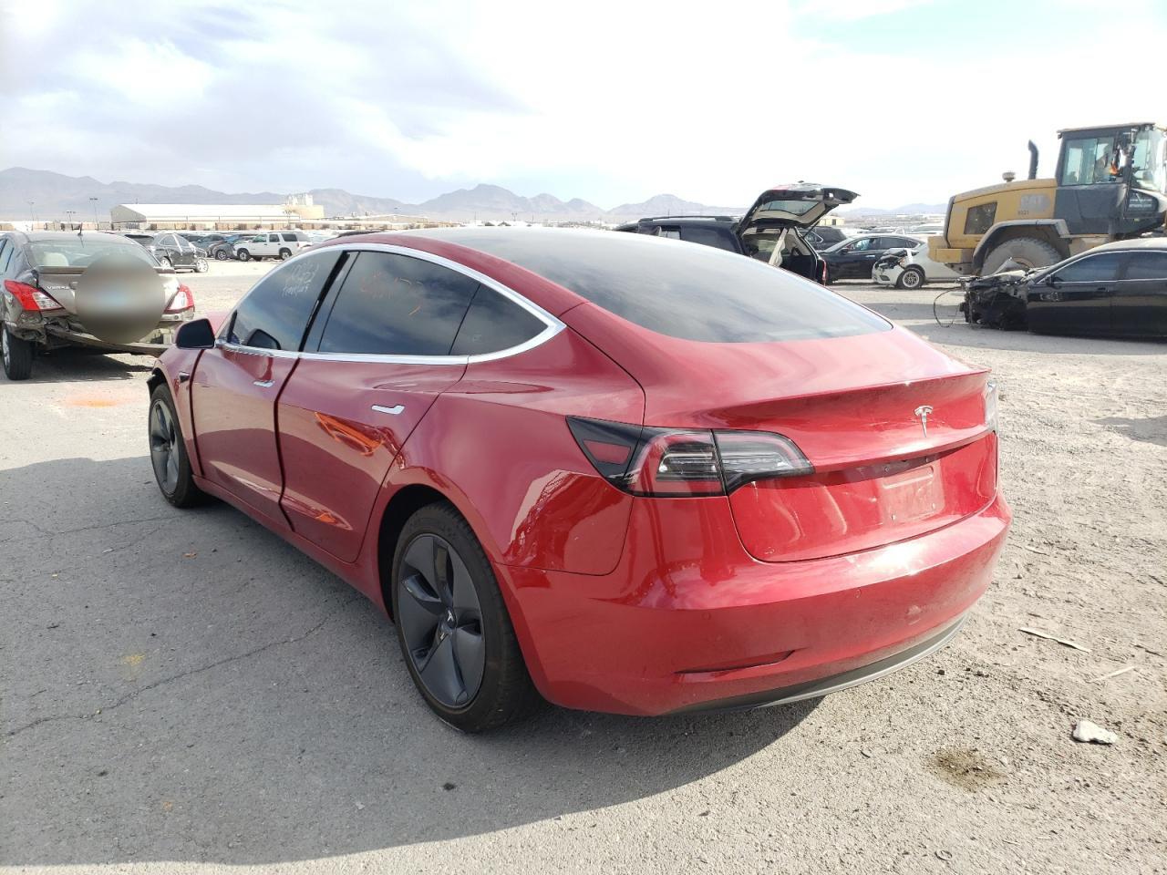 Photo 3 from auction – 2018 TESLA MODEL 3 with VIN 5YJ3E1EA9JF053322