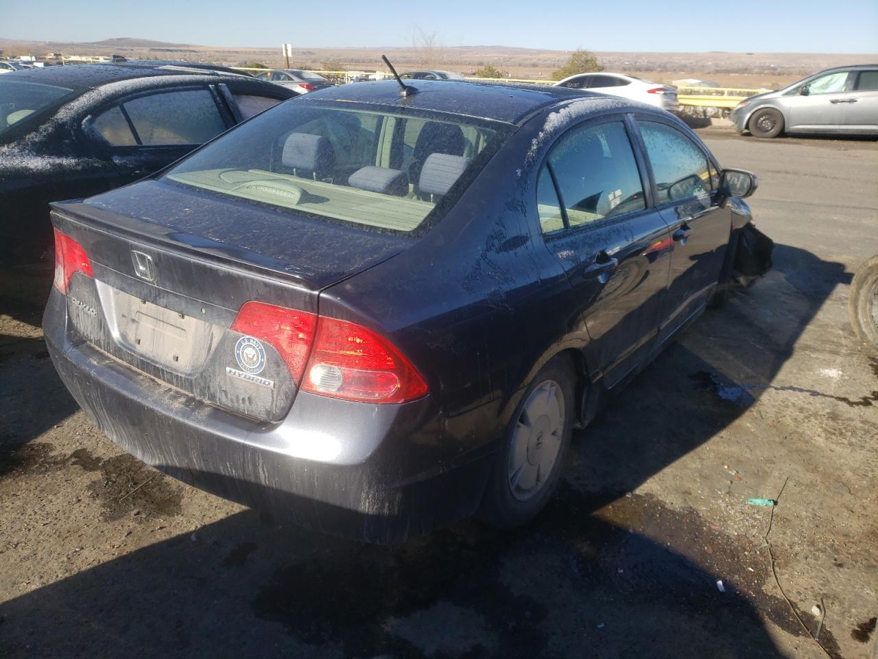 Photo 4 from auction – 2007 HONDA CIVIC HYBR with VIN JHMFA36257S001496