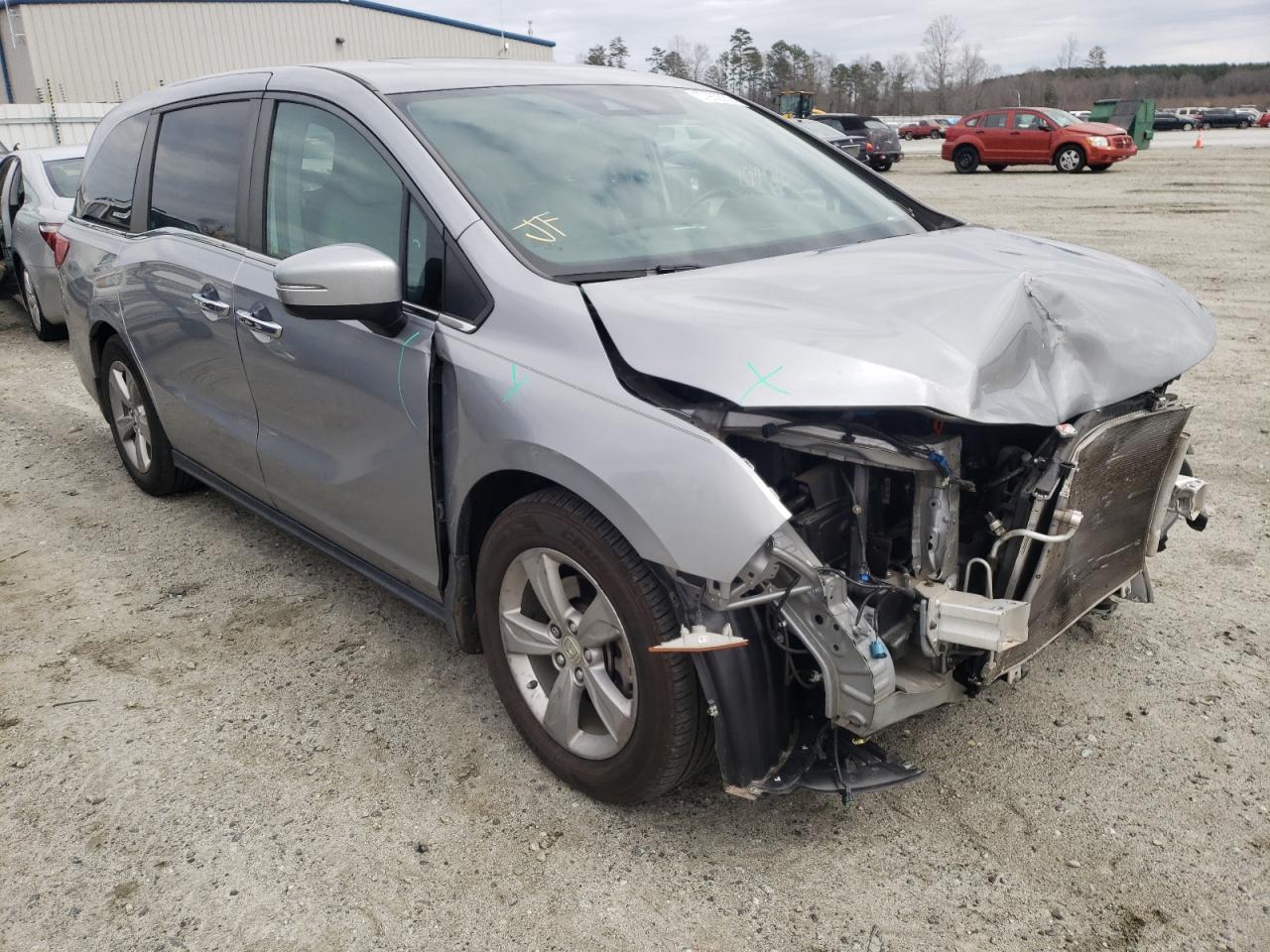 Photo 1 from auction – 2018 HONDA ODYSSEY EX with VIN 5FNRL6H70JB073116