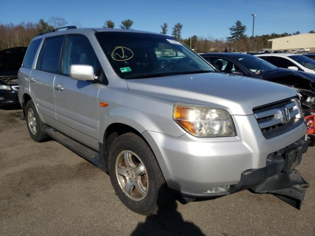 HONDA PILOT EXL 2008 with VIN 5FNYF18628B013703 - Photo from auction