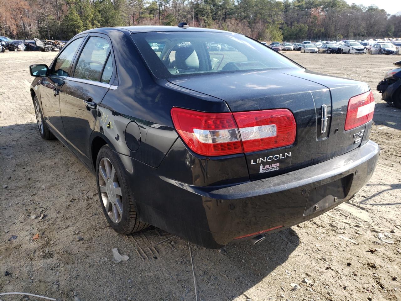 Photo 3 from auction – 2009 LINCOLN MKZ with VIN 3LNHM28T29R608077