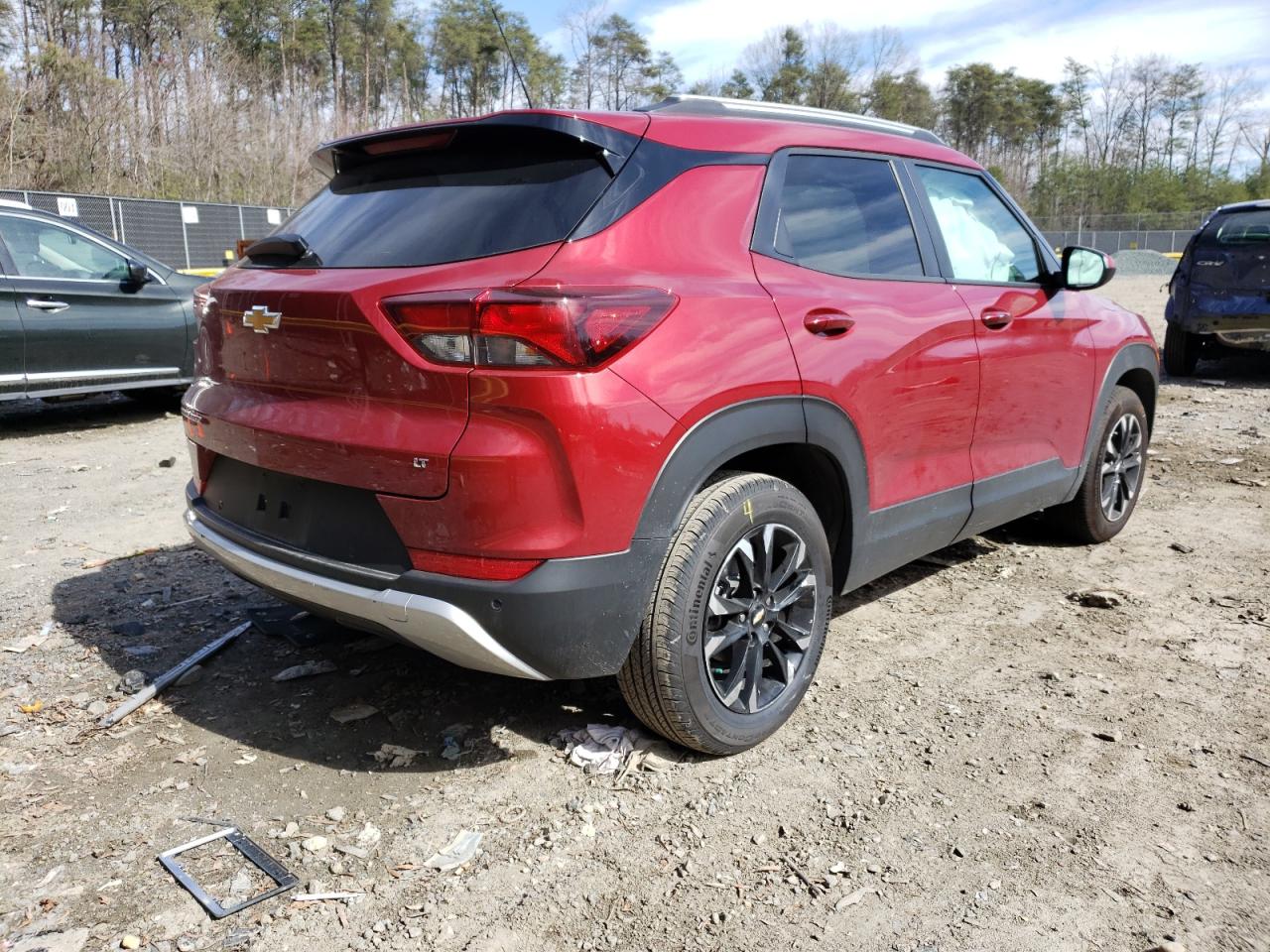 Photo 4 from auction – 2021 CHEVROLET TRAILBLAZE with VIN KL79MPS22MB018431