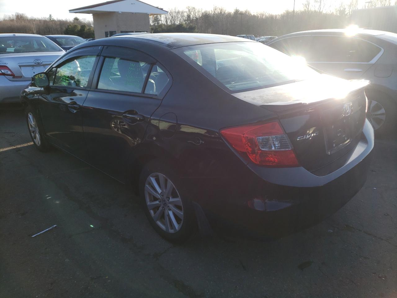 Photo 3 from auction – 2012 HONDA CIVIC EXL with VIN 2HGFB2F9XCH592773