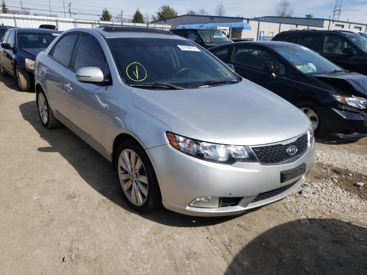 KIA FORTE SX 2012 with VIN KNAFW4A30C5544771 - Photo from auction