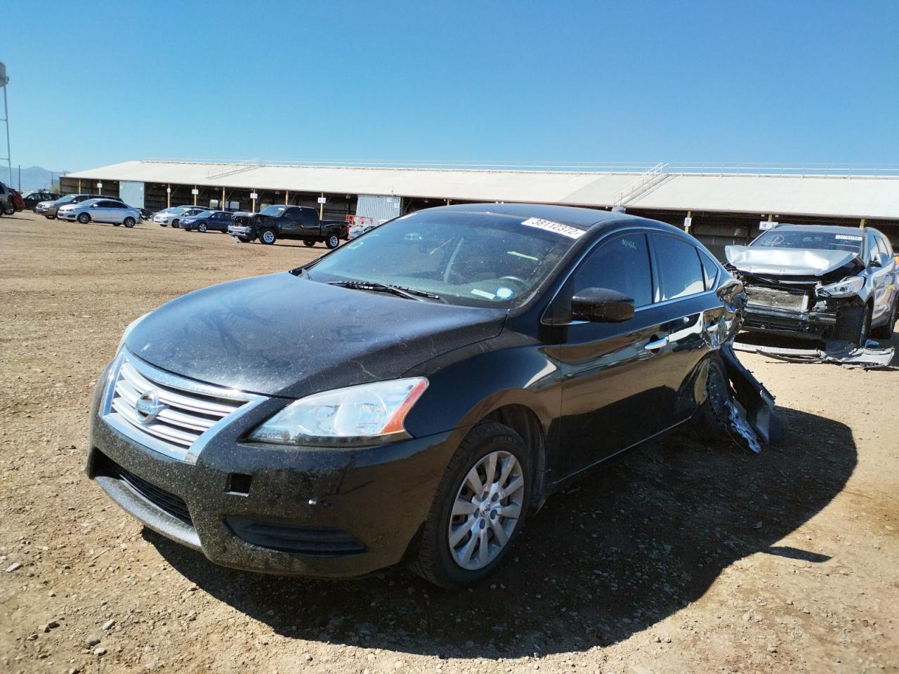 Photo 2 from auction – 2015 NISSAN SENTRA S with VIN 3N1AB7AP5FL692807