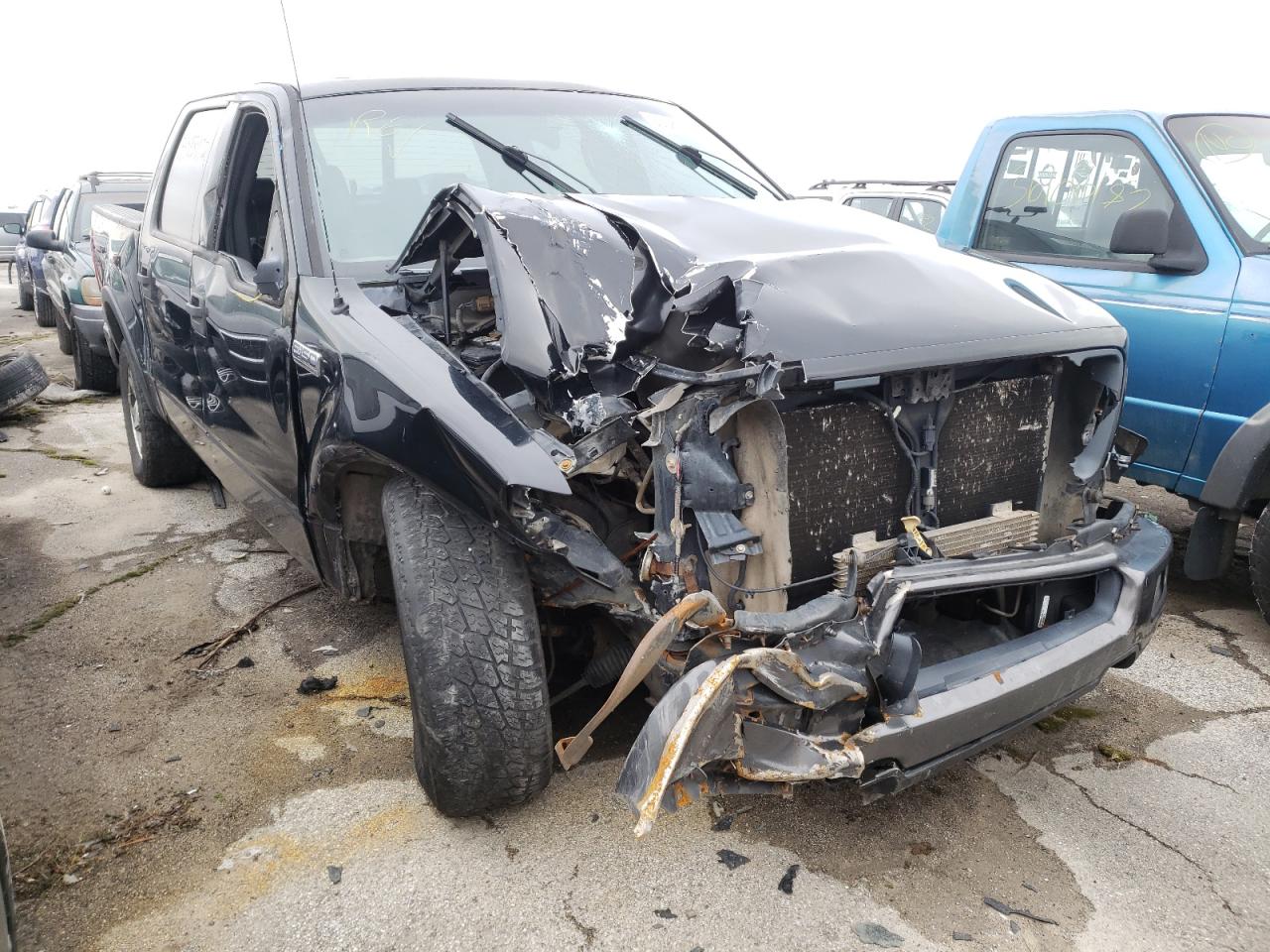 FORD F150 SUPER 2004 with VIN 1FTPW14504KD31440 - Photo from auction