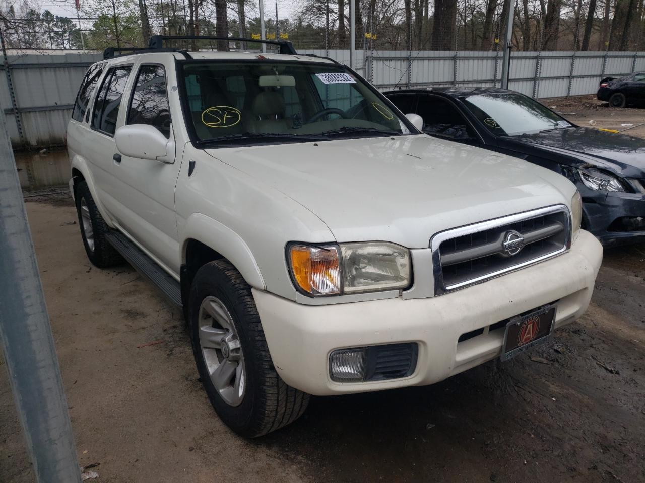 Photo 1 from auction – 2002 NISSAN PATHFINDER with VIN JN8DR09X42W665737