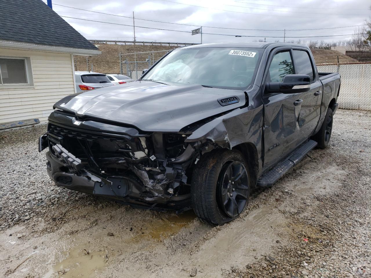 Photo 2 from auction – 2022 RAM 1500 BIG H with VIN 1C6SRFFT0NN128680