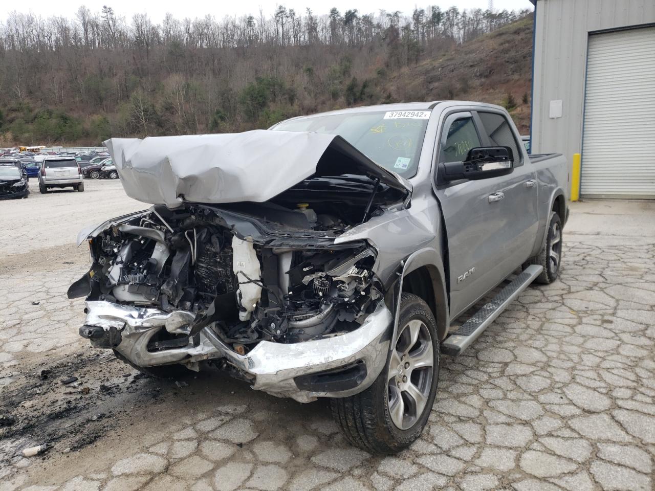 Photo 2 from auction – 2019 RAM 1500 LARAM with VIN 1C6SRFJT7KN504228