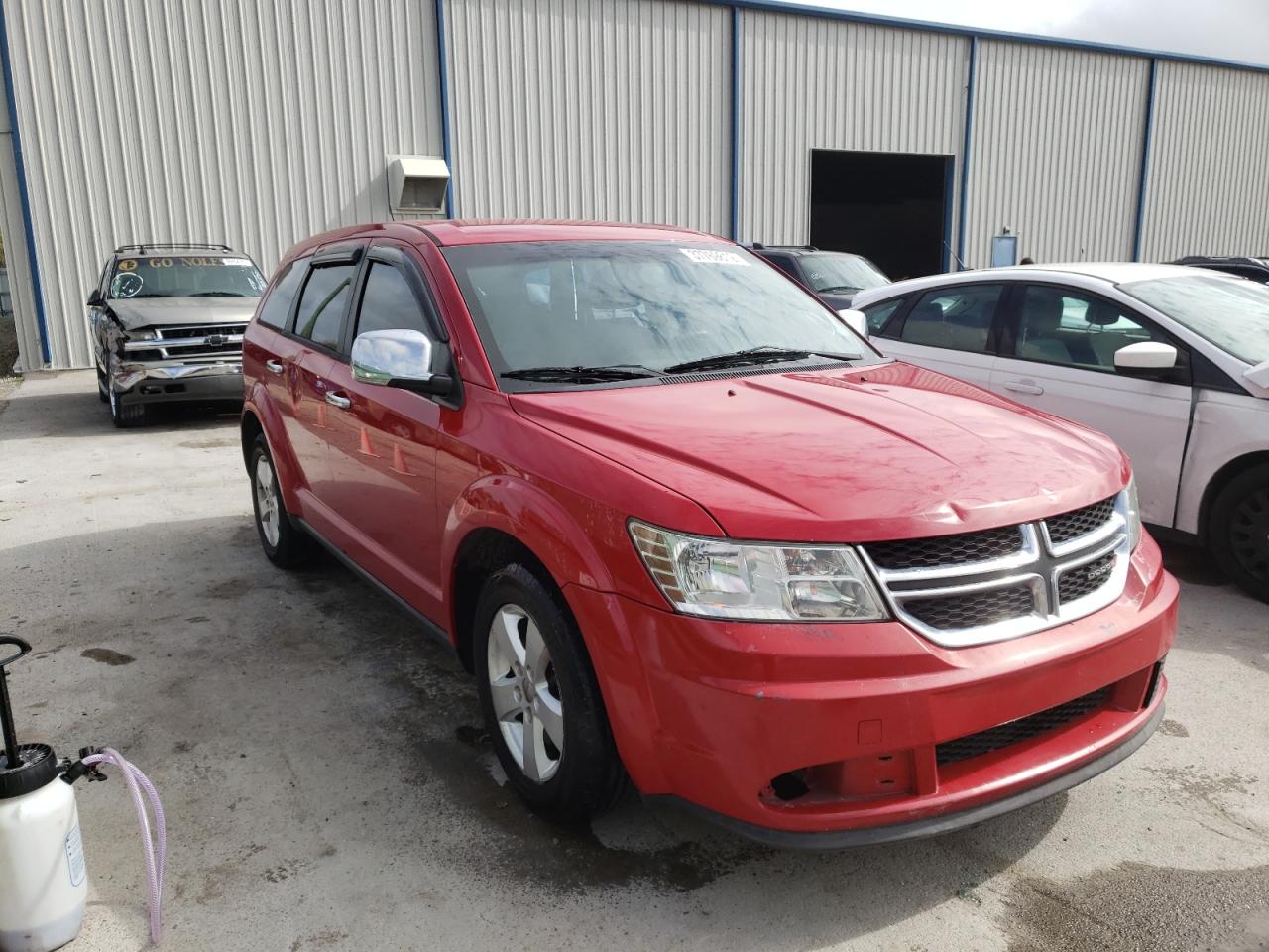 DODGE JOURNEY SE 2013 with VIN 3C4PDCAB6DT502511 - Photo from auction