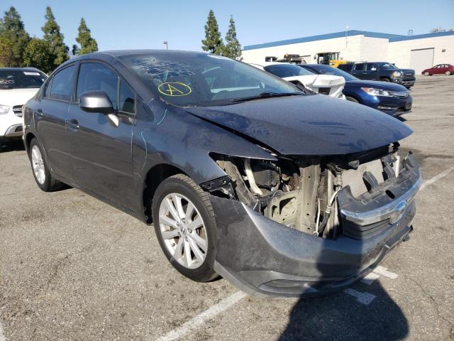 HONDA CIVIC EX 2012 with VIN 2HGFB2F87CH573282 - Photo from auction
