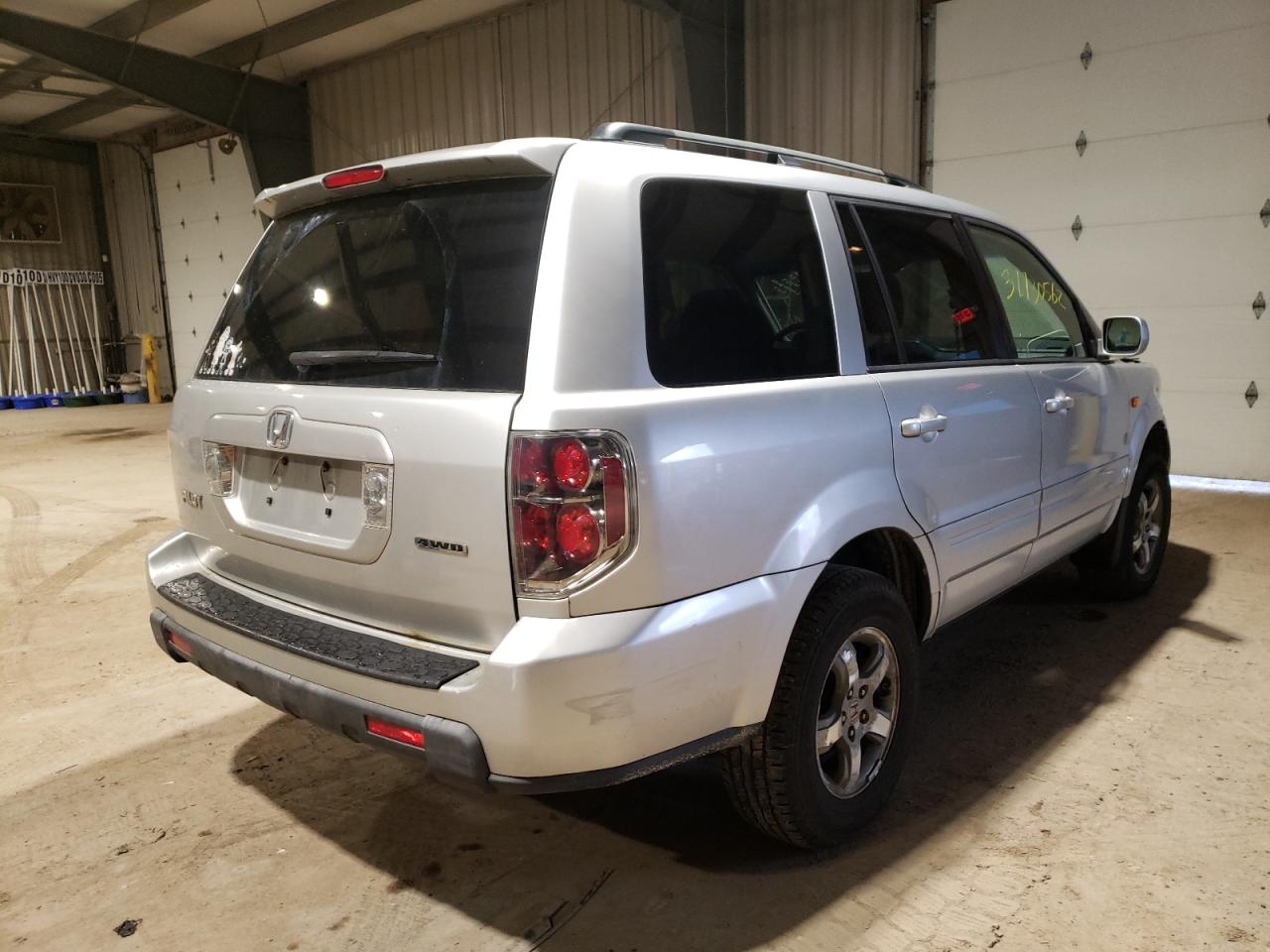 Photo 4 from auction – 2007 HONDA PILOT EX with VIN 5FNYF18487B014304