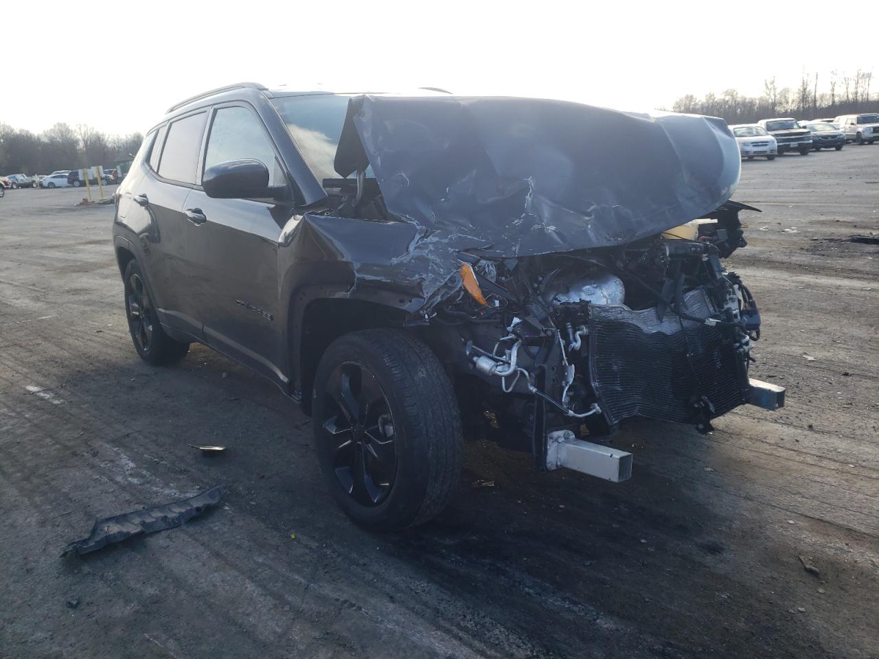 JEEP COMPASS LA 2018 with VIN 3C4NJDBB6JT325233 - Photo from auction