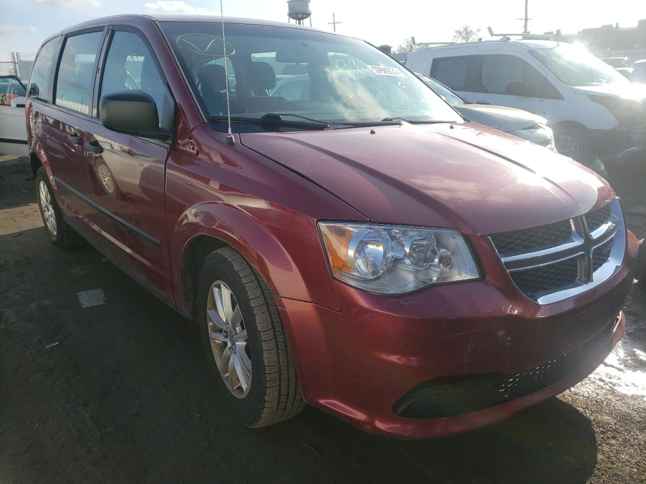 DODGE GRAND CARA 2015 with VIN 2C4RDGBG1FR600037 - Photo from auction