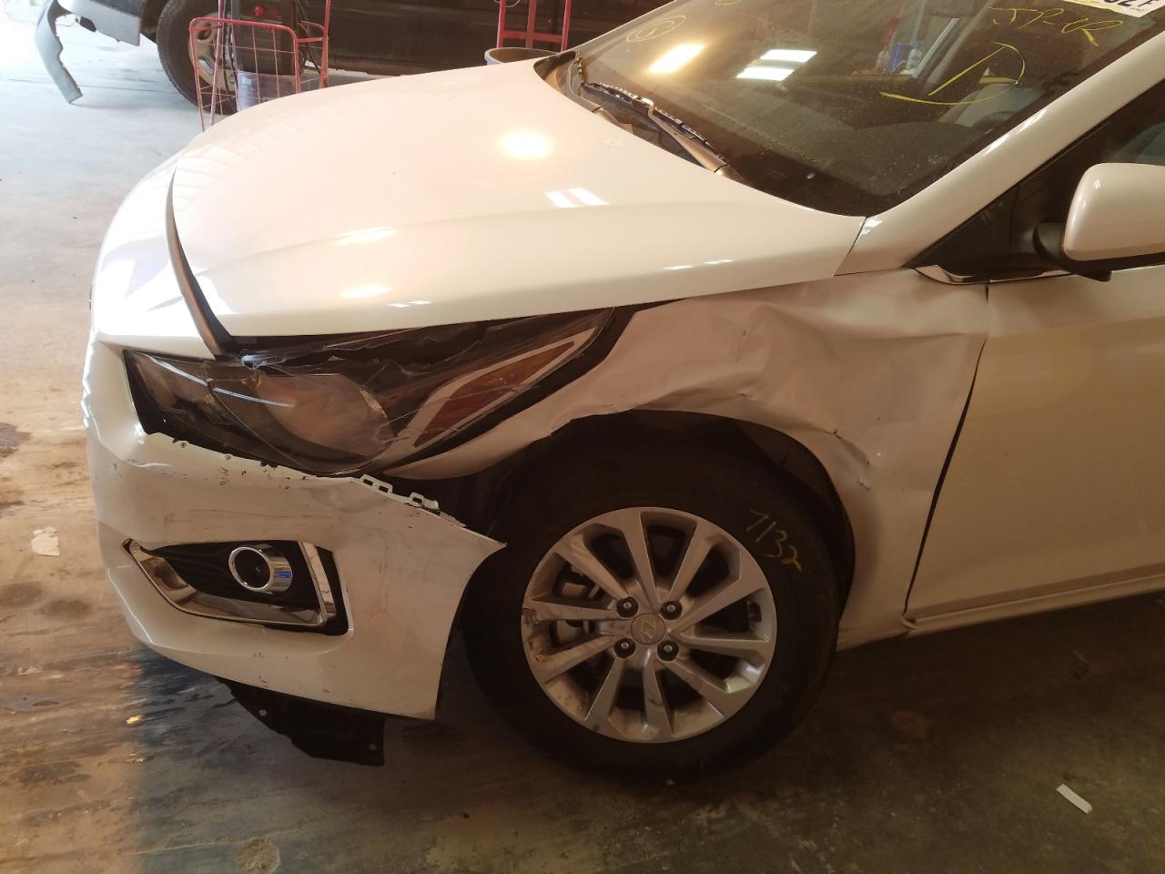 Photo 9 from auction – 2021 HYUNDAI ACCENT SE with VIN 3KPC24A67ME150315