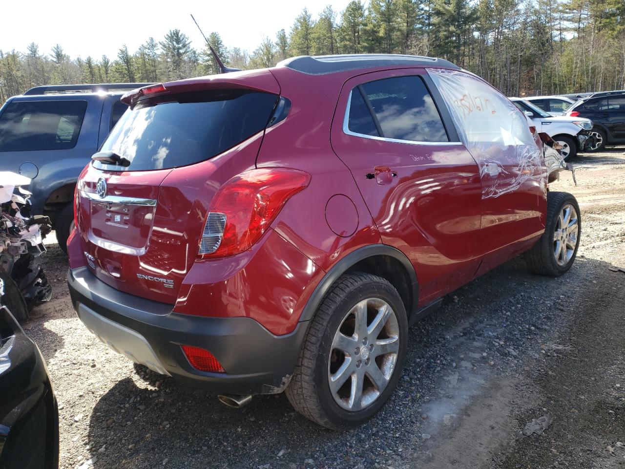 Photo 4 from auction – 2014 BUICK ENCORE with VIN KL4CJGSB1EB575229