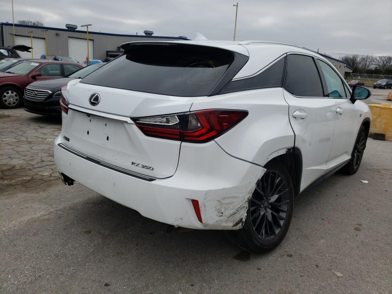 Photo 4 from auction – 2017 LEXUS RX 350 BAS with VIN 2T2ZZMCA2HC079239