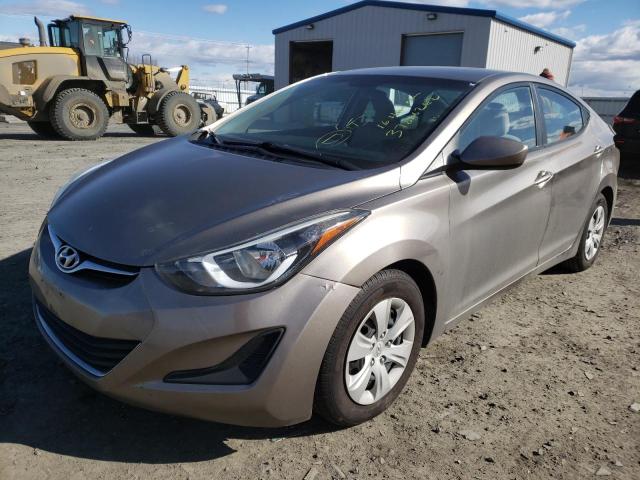 Photo 2 from auction – 2016 HYUNDAI ELANTRA SE with VIN 5NPDH4AE7GH710893