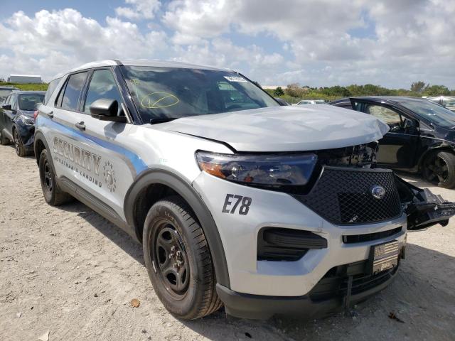 FORD EXPLORER P 2021 with VIN 1FM5K8AB2MGB53955 - Photo from auction