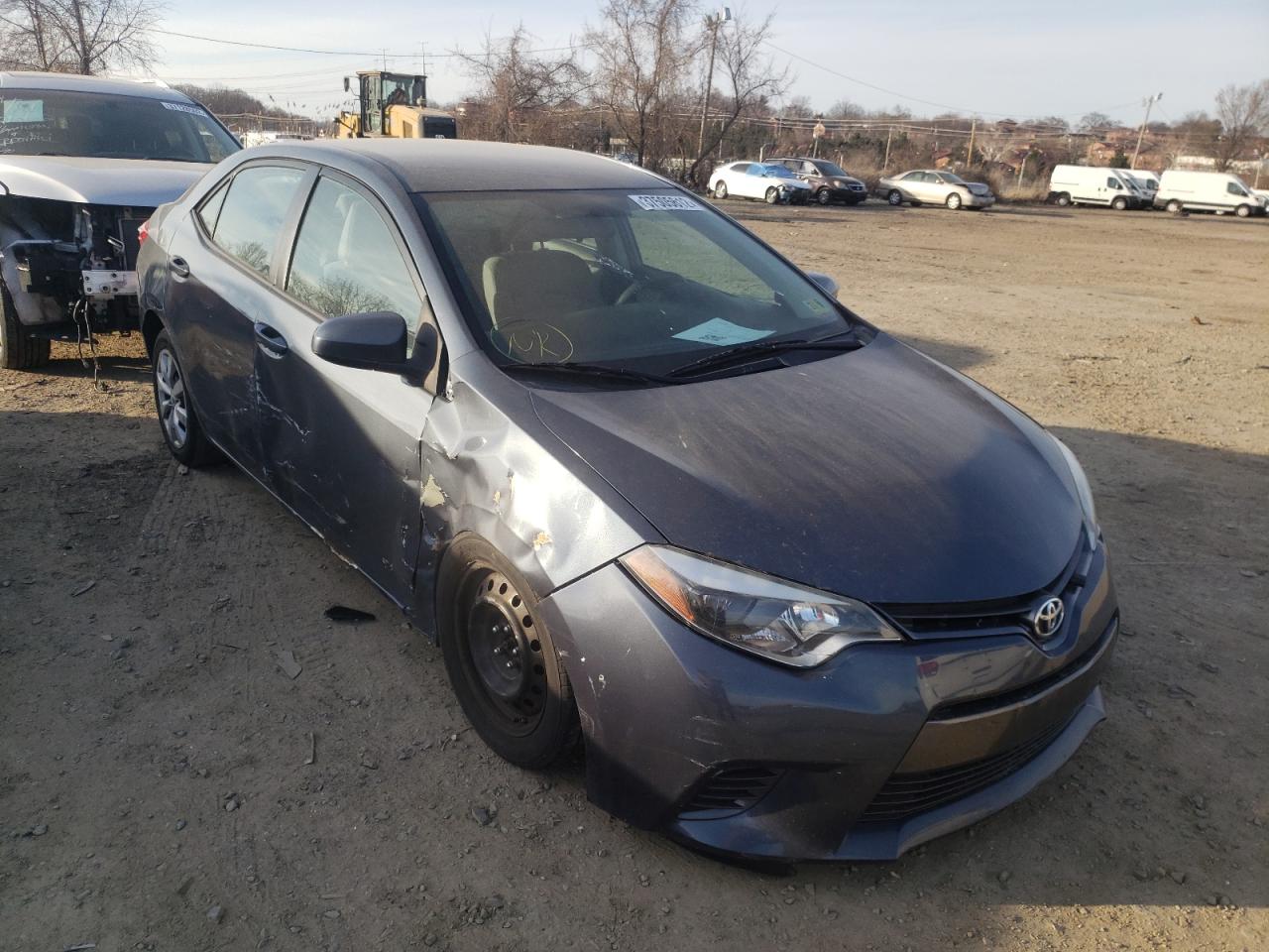 TOYOTA COROLLA L 2015 with VIN 2T1BURHE8FC330405 - Photo from auction