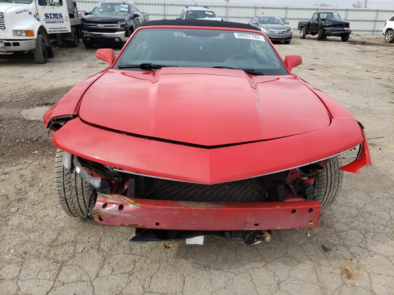 Photo 9 from auction – 2014 CHEVROLET CAMARO LT with VIN 2G1FC3D3XE9159637