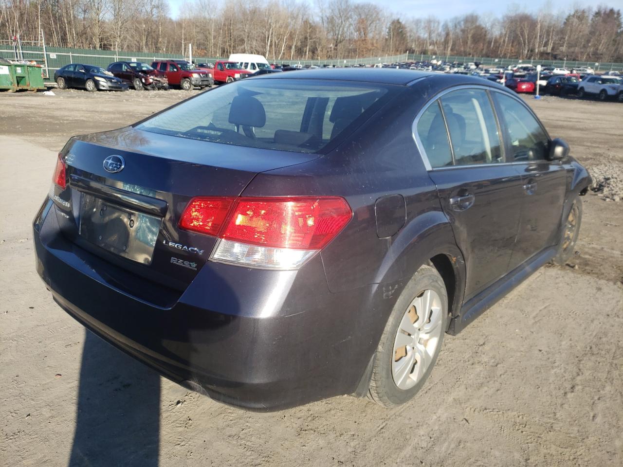 Photo 4 from auction – 2011 SUBARU LEGACY 2.5 with VIN 4S3BMBA68B3256089