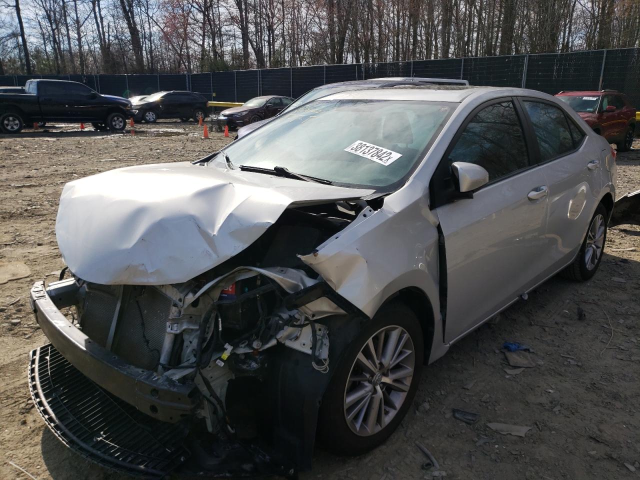 Photo 2 from auction – 2015 TOYOTA COROLLA L with VIN 2T1BURHE2FC261338