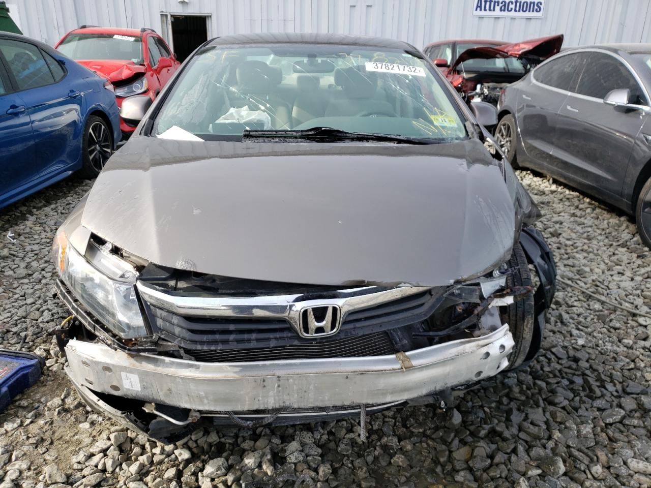 Photo 9 from auction – 2012 HONDA CIVIC LX with VIN 19XFB2F52CE309287