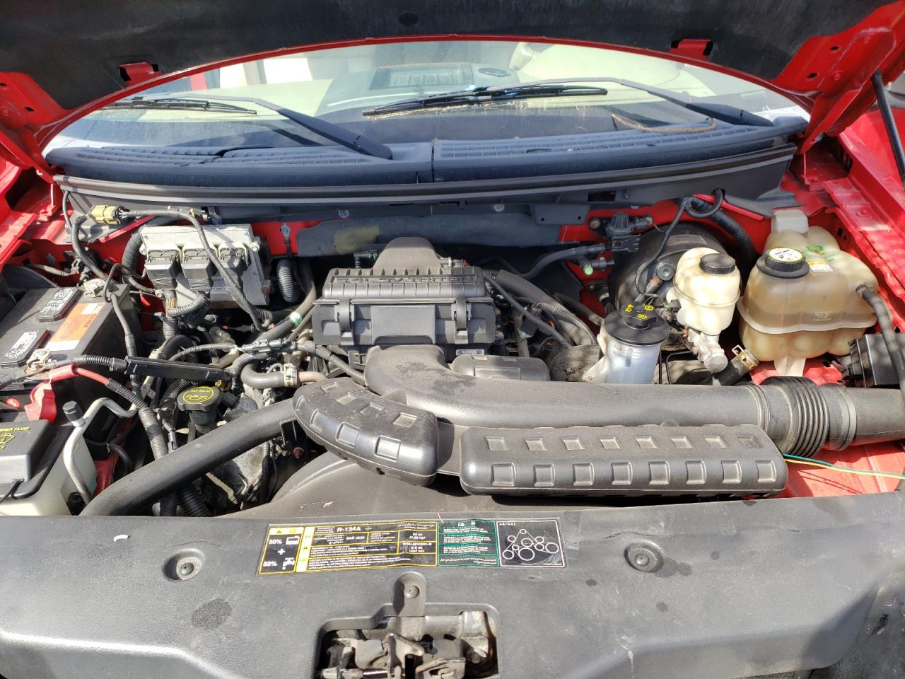 Photo 7 from auction – 2004 FORD F150 with VIN 1FTPX14574NB91592