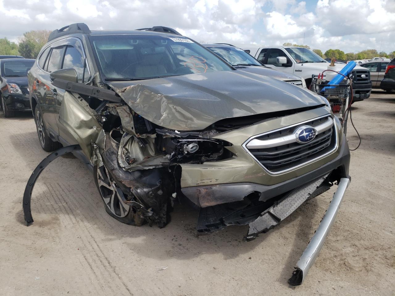 SUBARU OUTBACK LI 2020 with VIN 4S4BTANCXL3148762 - Photo from auction