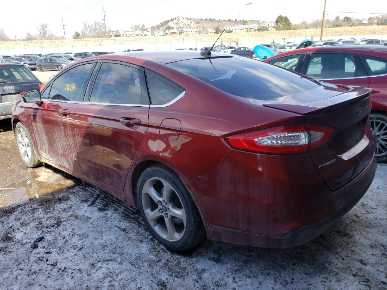 Photo 3 from auction – 2014 FORD FUSION SE with VIN 3FA6P0HD0ER268735