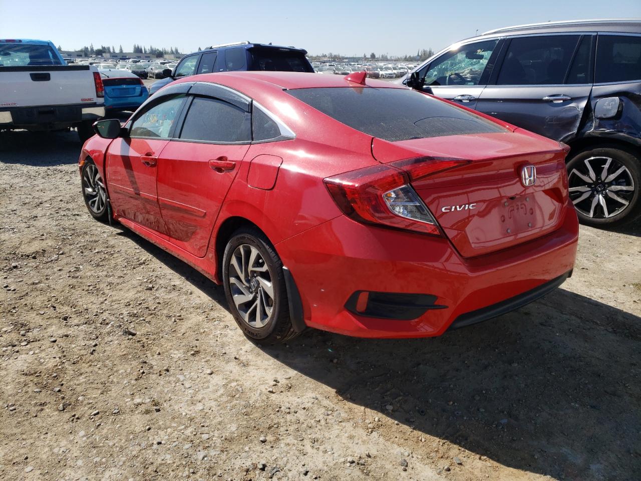 Photo 3 from auction – 2018 HONDA CIVIC EX with VIN 2HGFC2F70JH546152