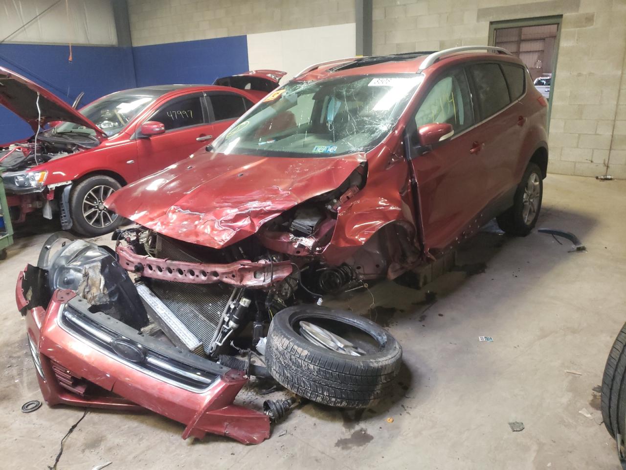 Photo 2 from auction – 2014 FORD ESCAPE TIT with VIN 1FMCU0J97EUE19926
