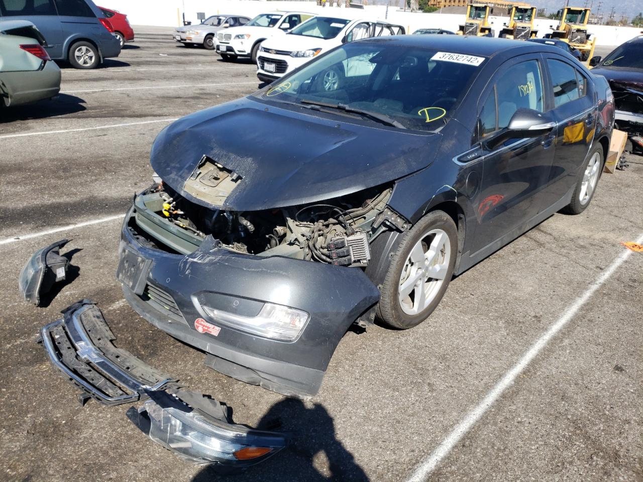 Photo 2 from auction – 2013 CHEVROLET VOLT with VIN 1G1RH6E4XDU117705