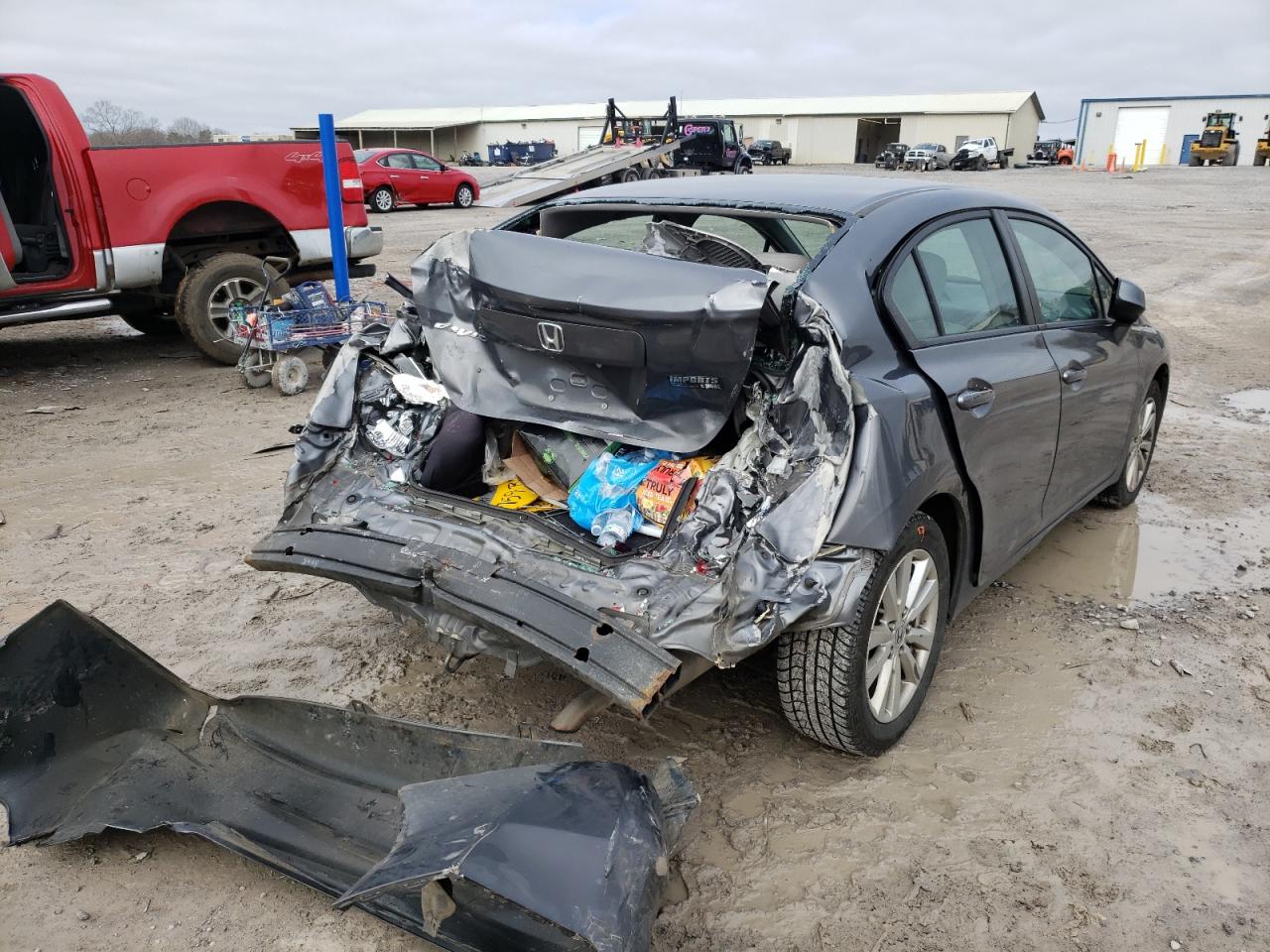 Photo 4 from auction – 2012 HONDA CIVIC EXL with VIN 19XFB2F90CE325040
