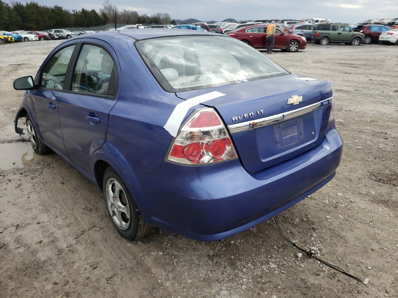 Photo 3 from auction – 2009 CHEVROLET AVEO LS with VIN KL1TD56E29B358520