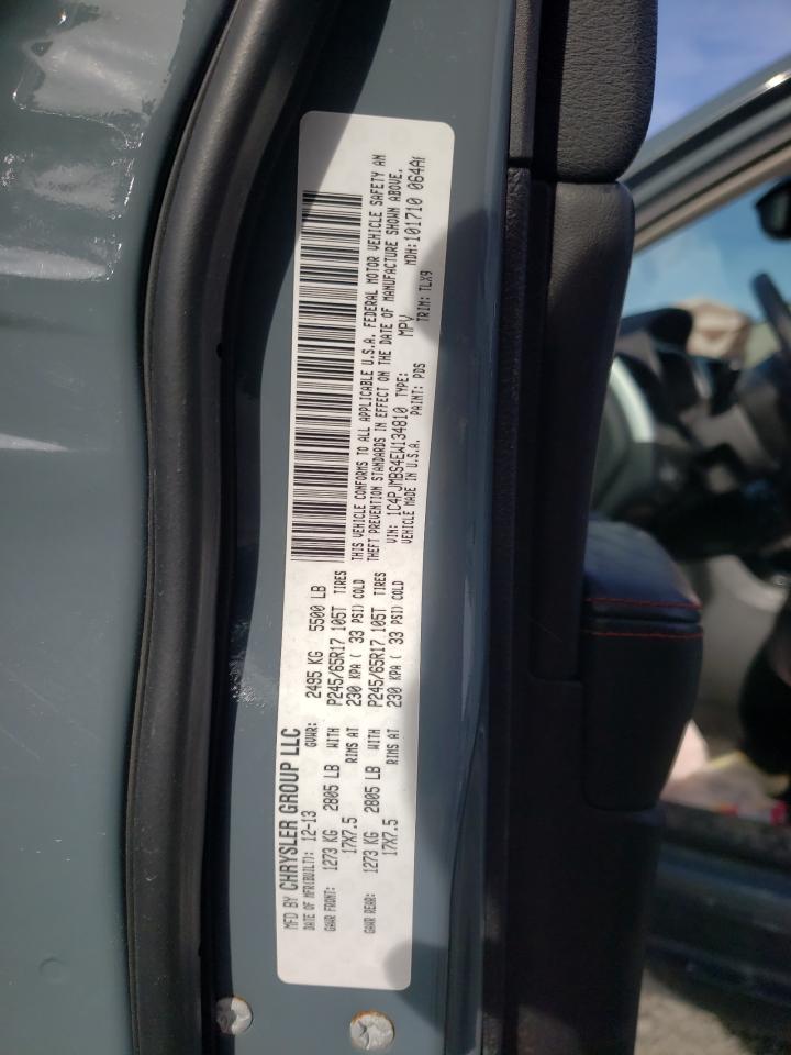 Photo 10 from auction – 2014 JEEP CHEROKEE T with VIN 1C4PJMBS4EW134810