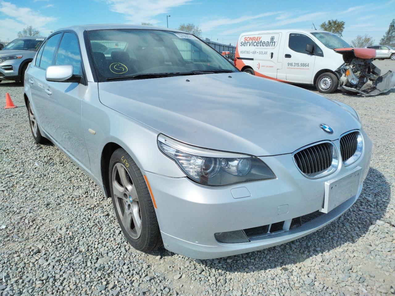 BMW 535 XI 2008 with VIN WBANV93588CZ67160 - Photo from auction