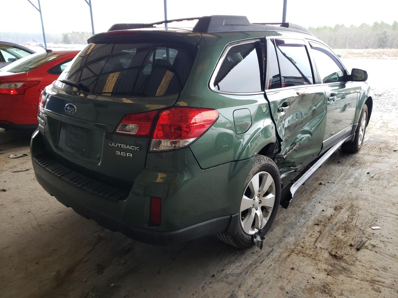 Photo 4 from auction – 2010 SUBARU OUTBACK 3. with VIN 4S4BREAC6A2353588