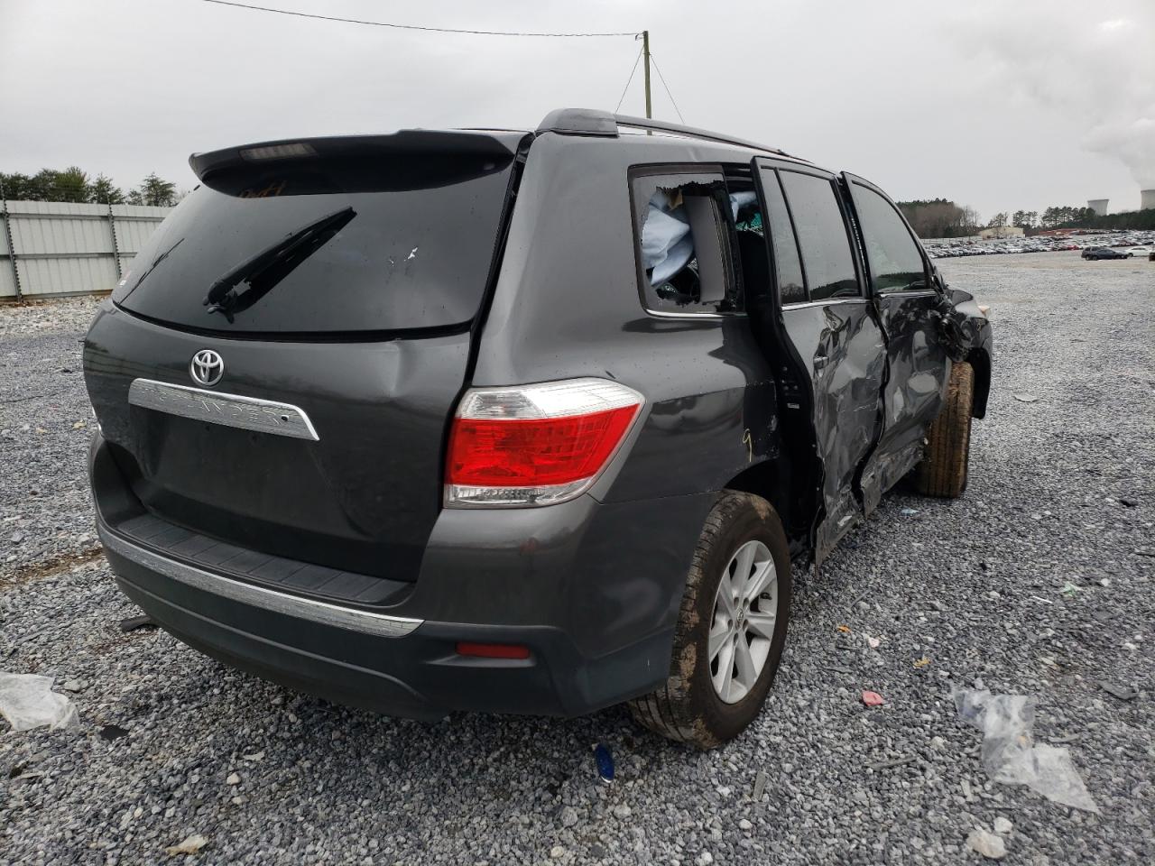 Photo 4 from auction – 2012 TOYOTA HIGHLANDER with VIN 5TDZA3EH7CS028030