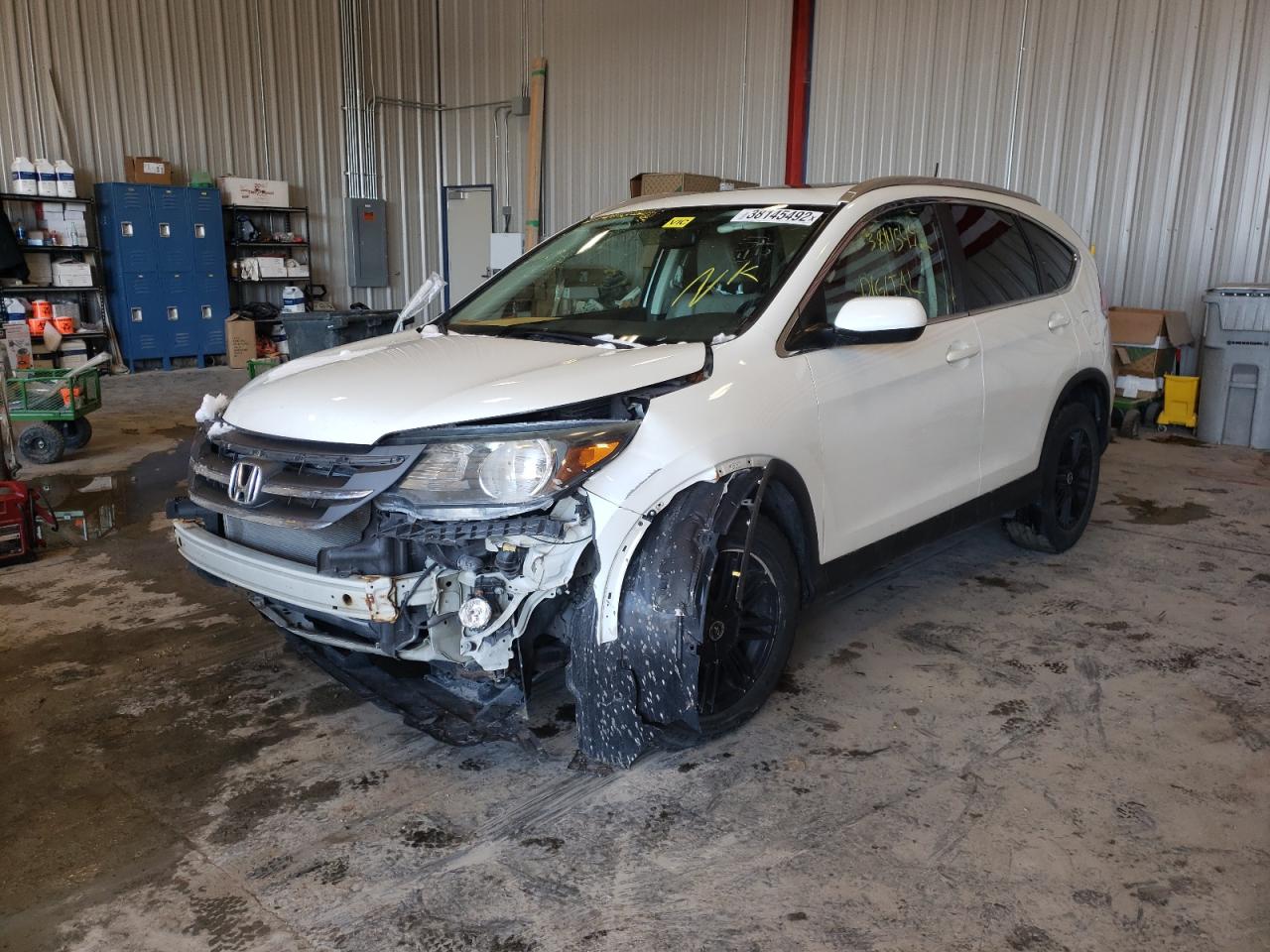 Photo 2 from auction – 2013 HONDA CR-V EXL with VIN 5J6RM4H71DL035701