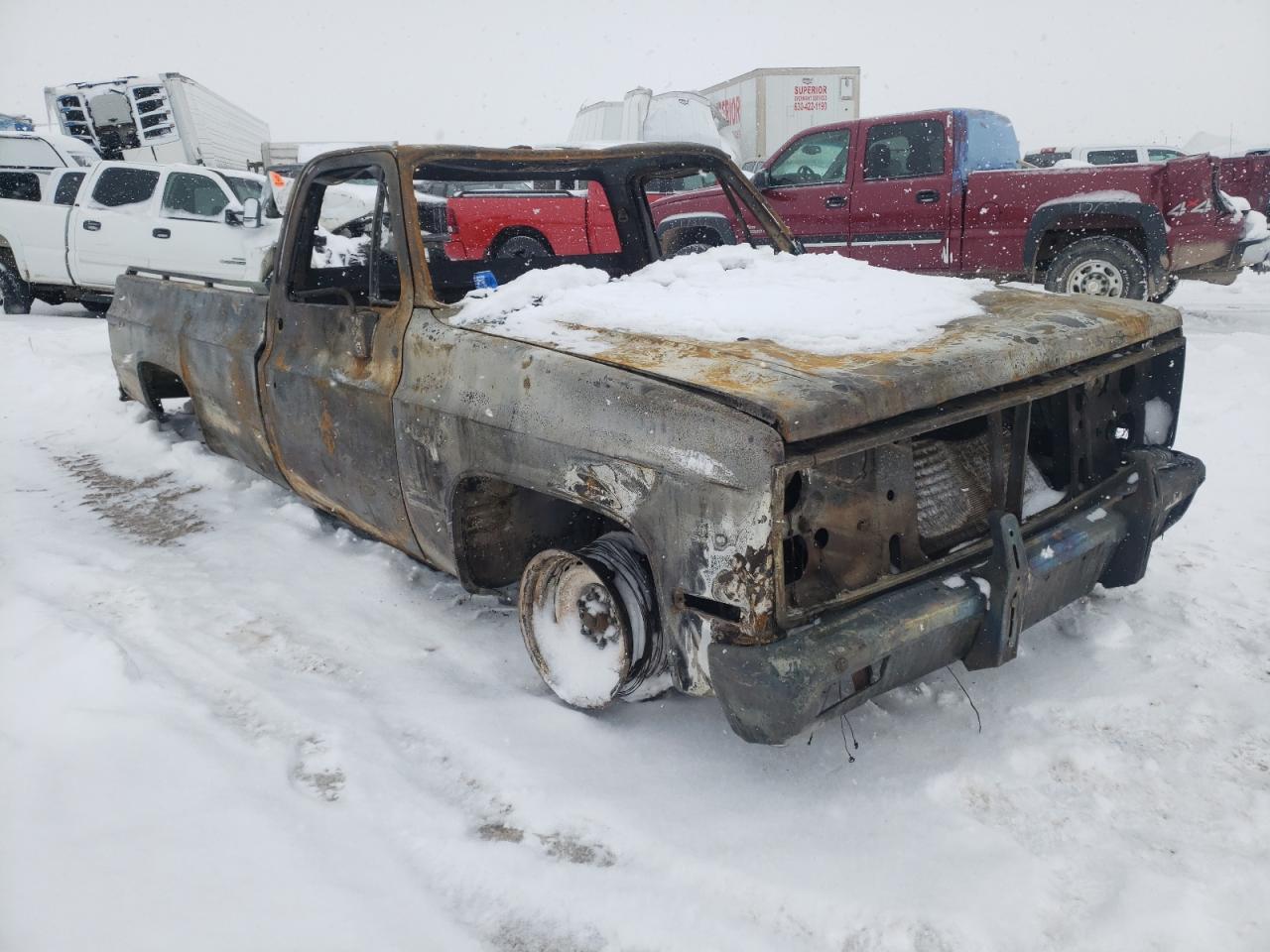 CHEVROLET C10 1982 with VIN 1GCCC14D3CS187346 - Photo from auction