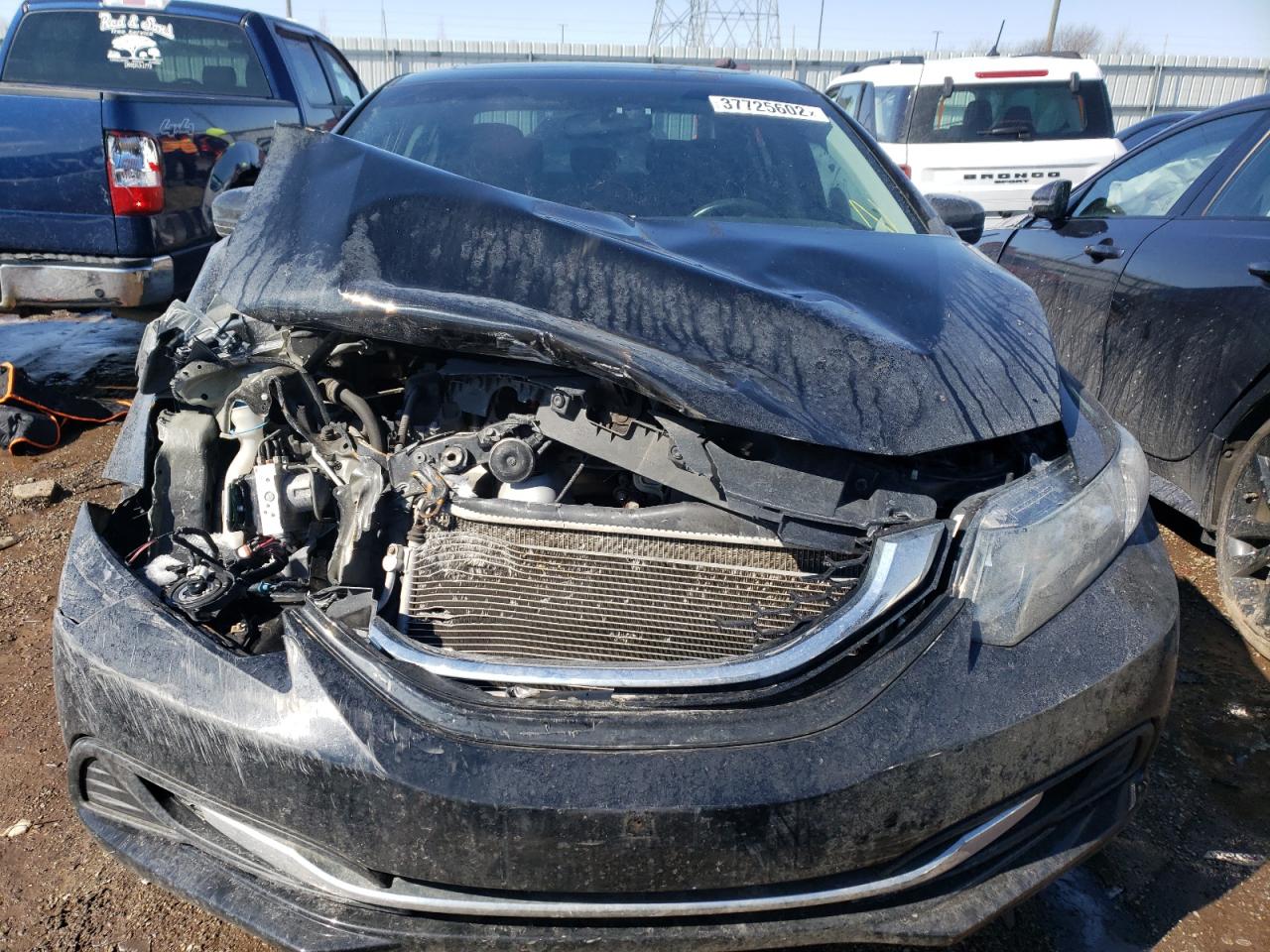 Photo 9 from auction – 2015 HONDA CIVIC EX with VIN 19XFB2F89FE208956