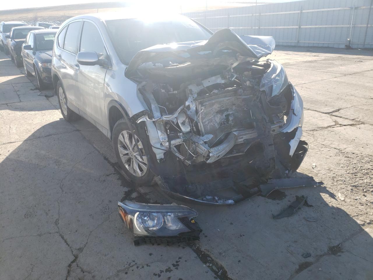 HONDA CR-V EX 2014 with VIN 5J6RM4H50EL047368 - Photo from auction