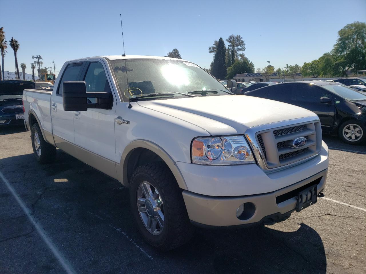 Photo 1 from auction – 2007 FORD F150 SUPER with VIN 1FTPW14537KB41801