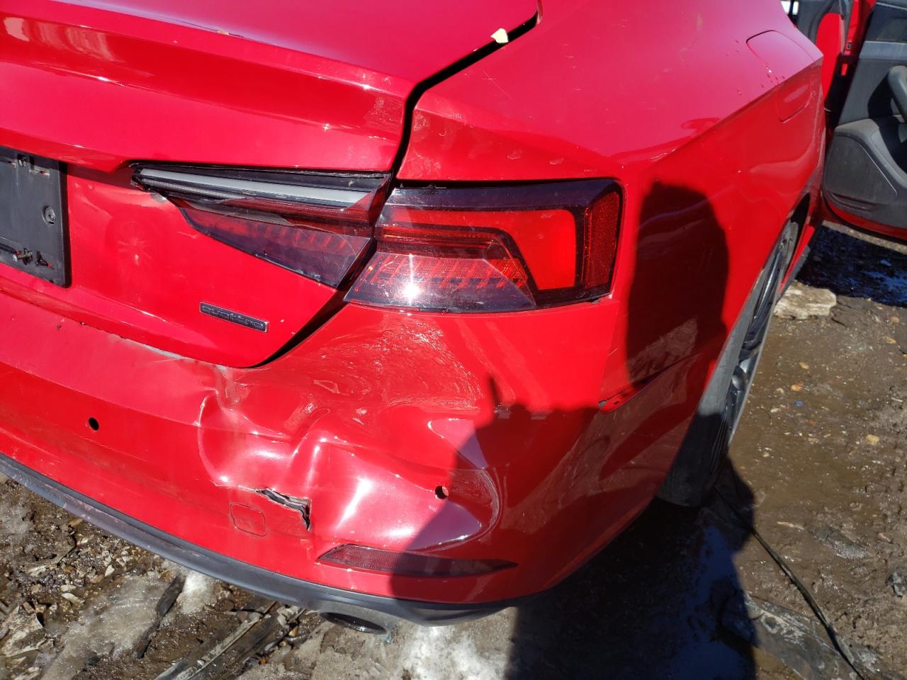 Photo 9 from auction – 2019 AUDI A5 PREMIUM with VIN WAUENCF55KA026261